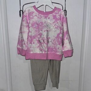 Jumping Beans Toddler Girls Outfit Sweatshirt Pants 18M NWT